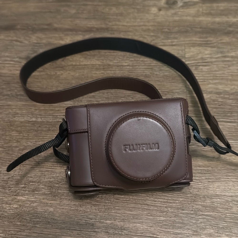 FujiFilm Brown Leather Case X100F